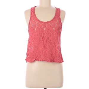 Select Pink Lace Sleeveless Top - UK 10 / US 6